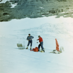 JJ i AK pomiary na lodowcu